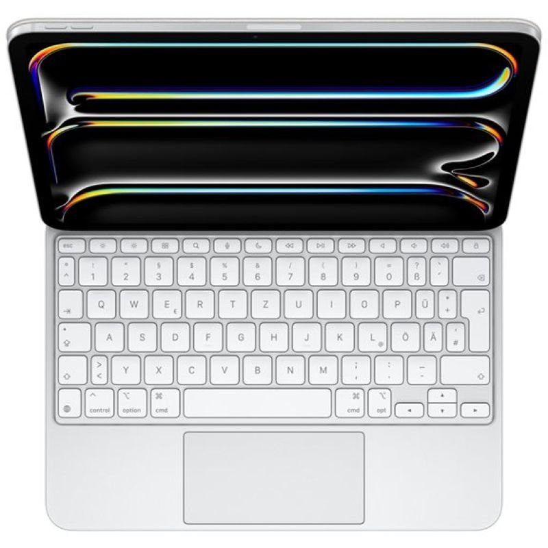 Apple Magic Keyboard weiß für Apple iPad Pro M4