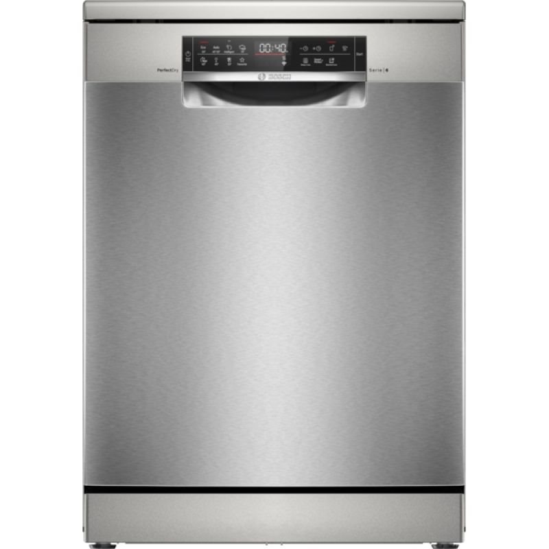 Bosch Serie 6 SMS6ZCI16E Freistehender Geschirrspüler 60cm Stahl gebürstet