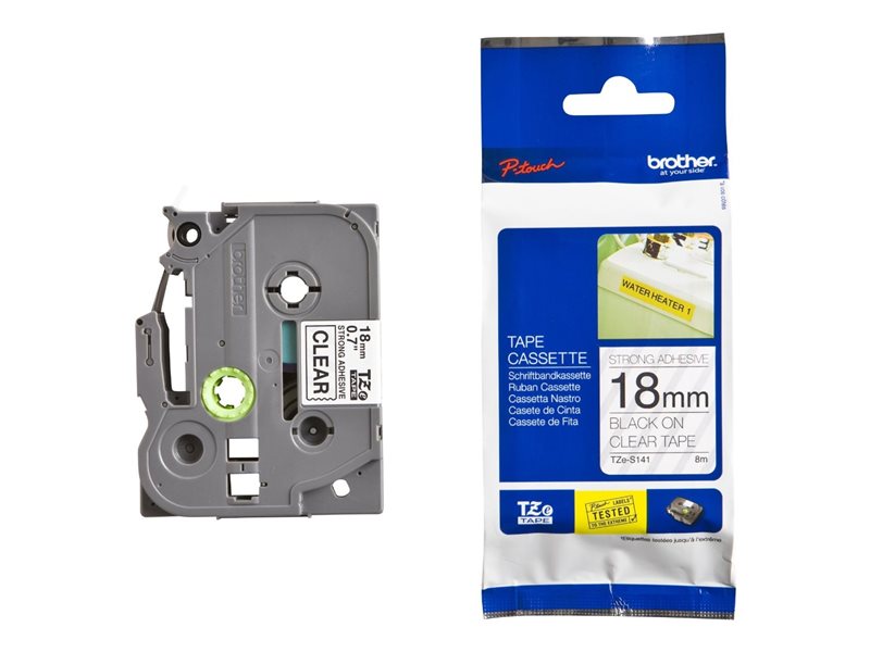 Brother Beschriftungsband 8 m x 18 mm , TZe-141