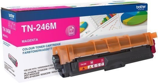 Brother Jumbo-toner cartridge magenta -  TN-246M