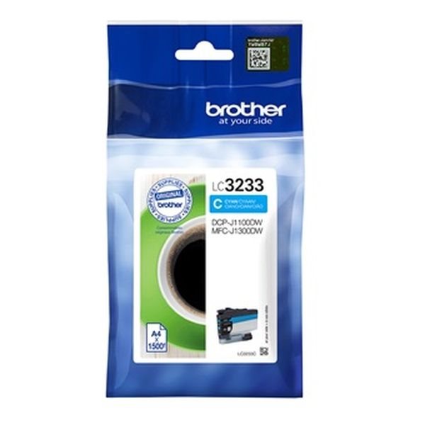 Brother Original - Tinte cyan - LC3233C