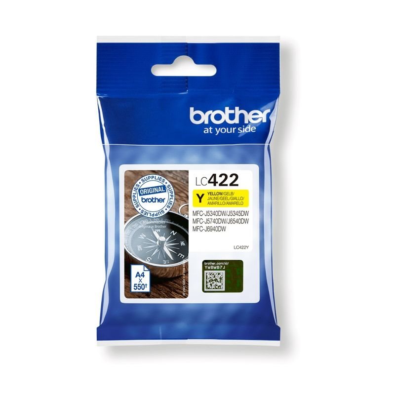 Brother Original Tinte gelb LC-422 - LC422Y