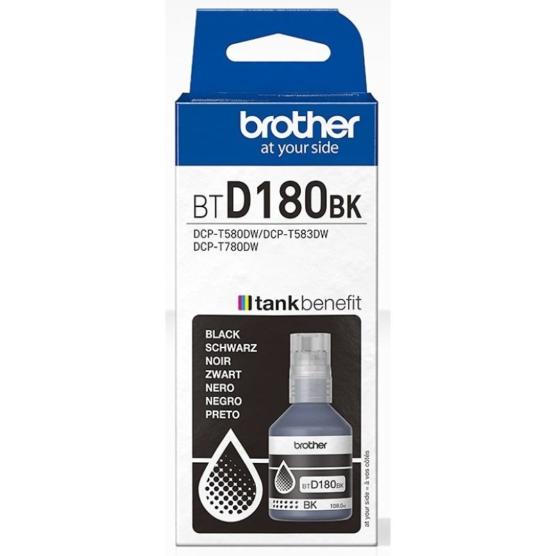 Brother Original Tinte schwarz BTD180BK - BTD180BK