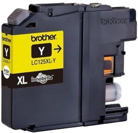 Brother ink cartridge XL yellow, LC125XLY