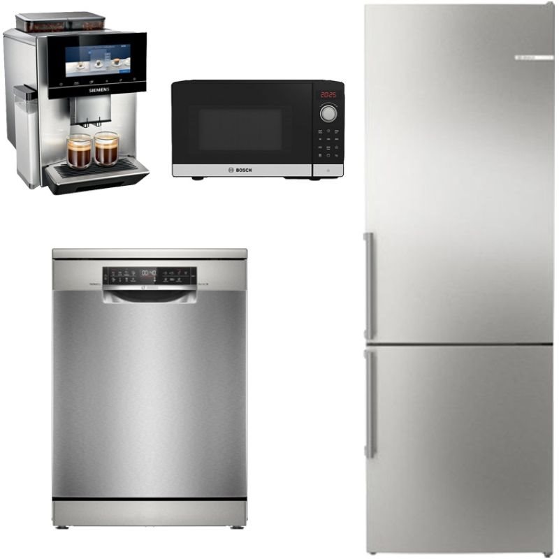 Büro Küchenbundle M TQ907D03, KGN49VICT, FEL023MS2, SMS6ZCI16E