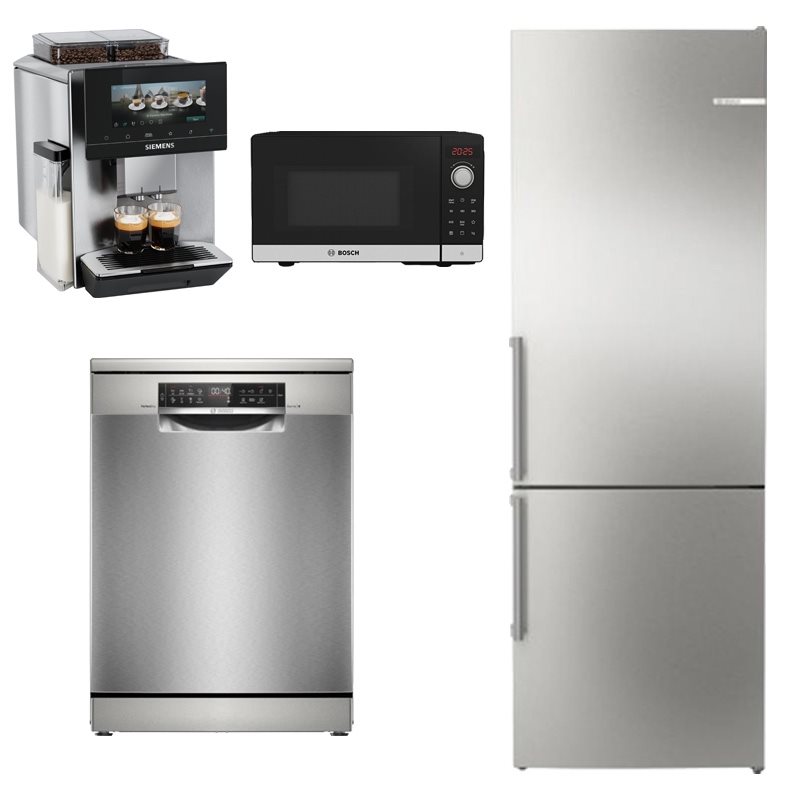 Büro Küchenbundle M TQ927E03, KGN49VICT, FEL023MS2, SMS6ZCI16E