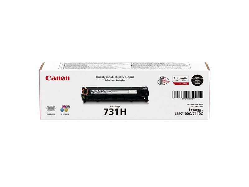 Canon Original - Cartridge 731H BK schwarz