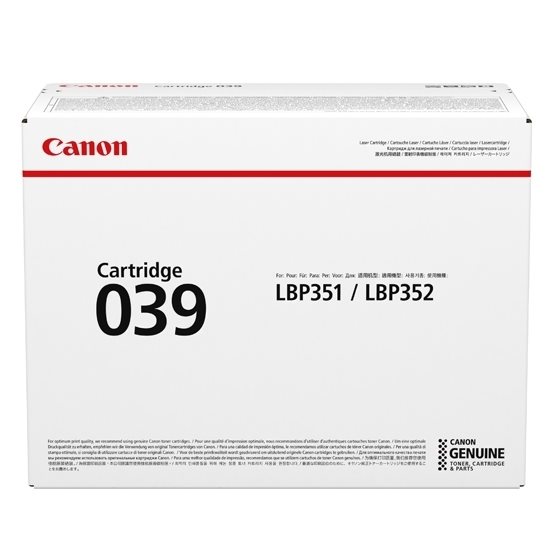 Canon Original - Toner 039 schwarz -  0287C001