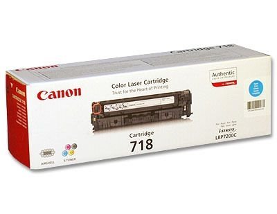 Canon Toner cyan, Cartridge Nr. 718 für LBP7200