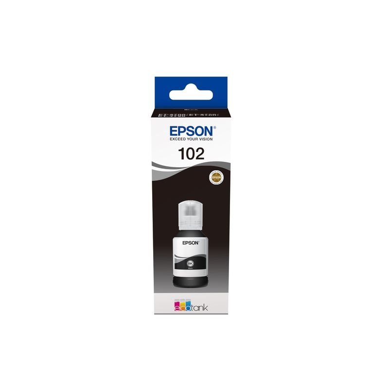 Epson Original 102 - Tinte schwarz -  C13T03R140