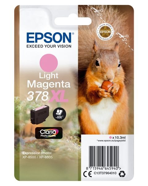Epson Original - HC Tinte hell-magenta - C13T37964010