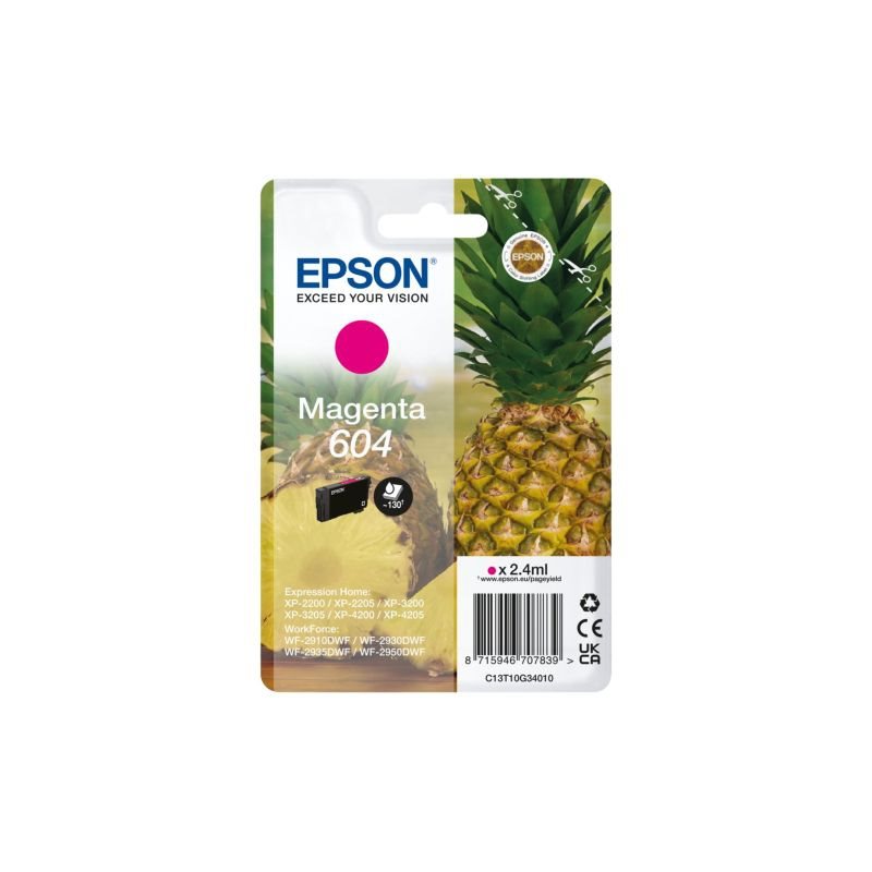 Epson Original Tinte magenta 604 - C13T10G34010