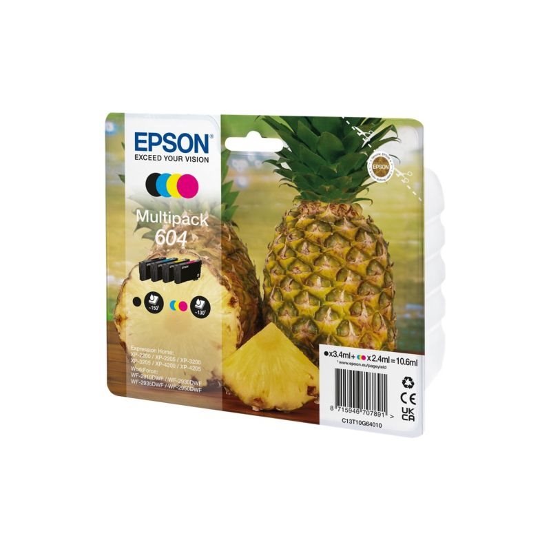 Epson Original Tinte multi bkcmy 604 - C13T10G64010