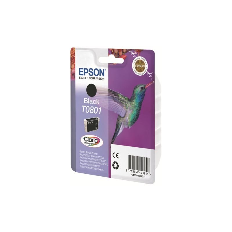 Epson Original Tinte schwarz T0801 - C13T08014011