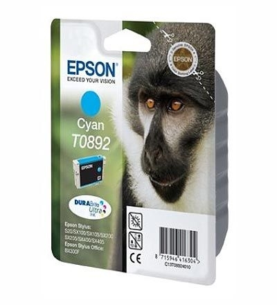 Epson Tinte cyan T0892, DURABrite