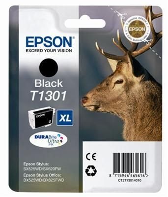 Epson ink black XL for SX525WD, T13014010