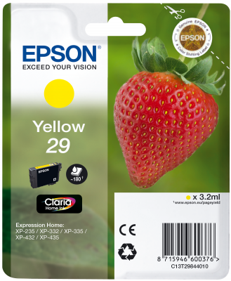 Epson Tinte Singlepack gelb 29 T2984