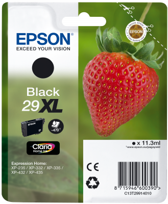 Epson Tinte Singlepack schwarz 29XL T2991