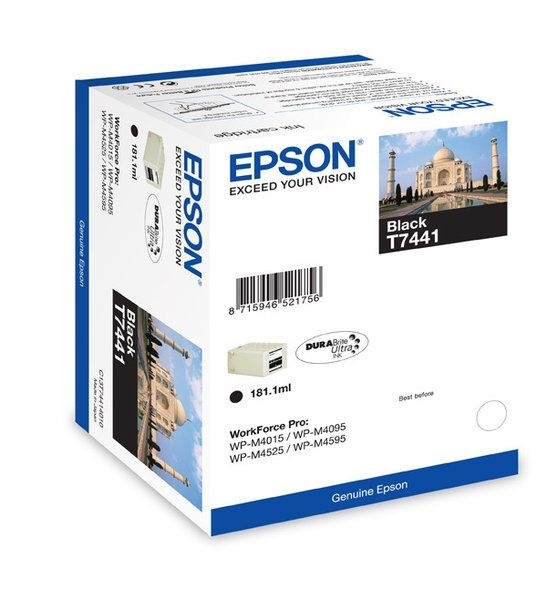 Epson Tintenpatrone schwarz 10K T7441
