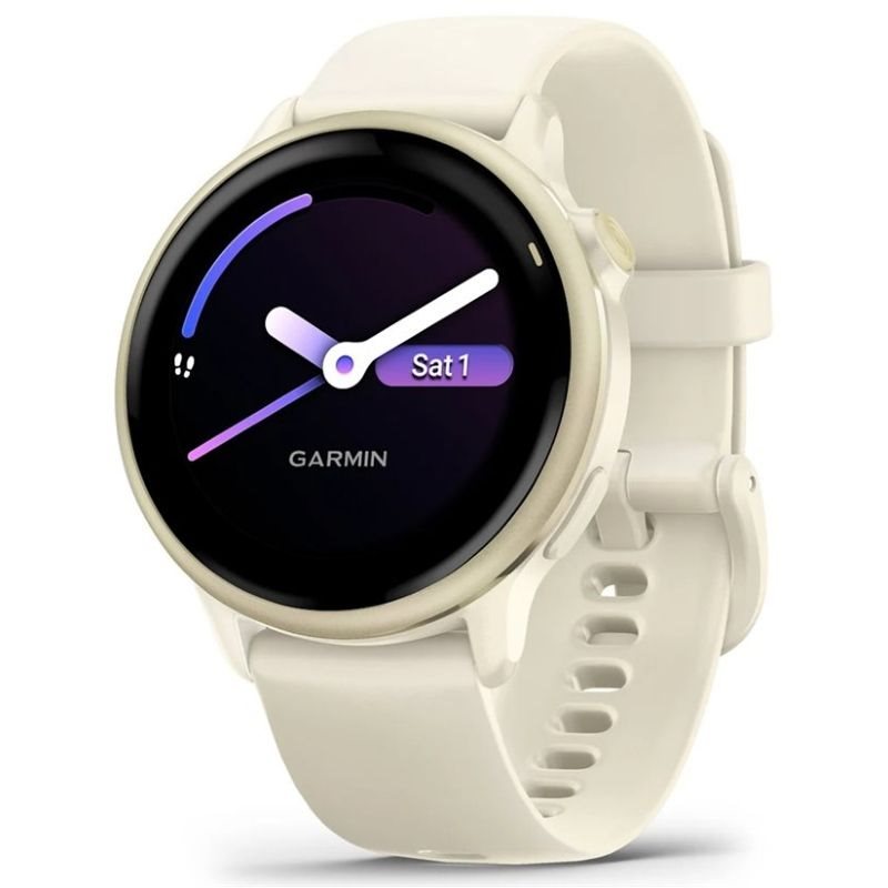 Garmin vívoactive 6 lunar-gold Band: Knochen 8GB Bluetooth ANT+ Wi-Fi 42mm