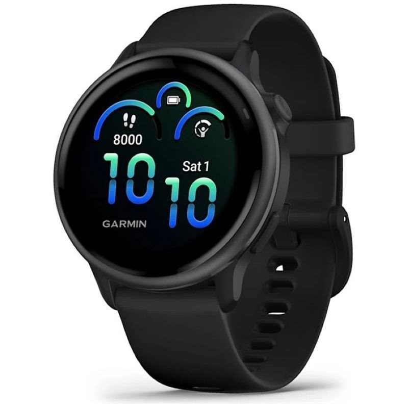 Garmin vívoactive 6 Schiefer Band: Silikon 8GB Bluetooth ANT+ Wi-Fi 42mm