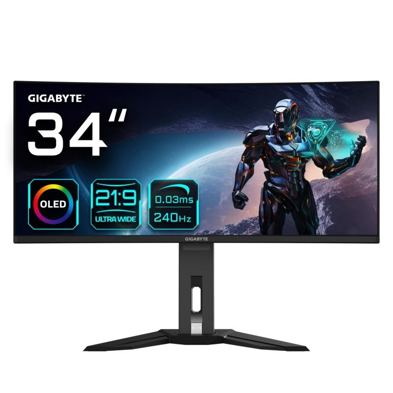 Gigabyte MO34WQC2-EK 86,4cm 34Zoll 3440x1440Pixel WQHD