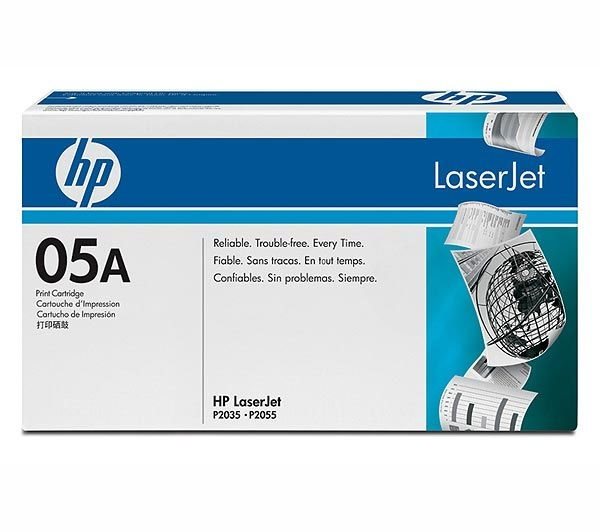 hp laserjet p2035 printing black pages