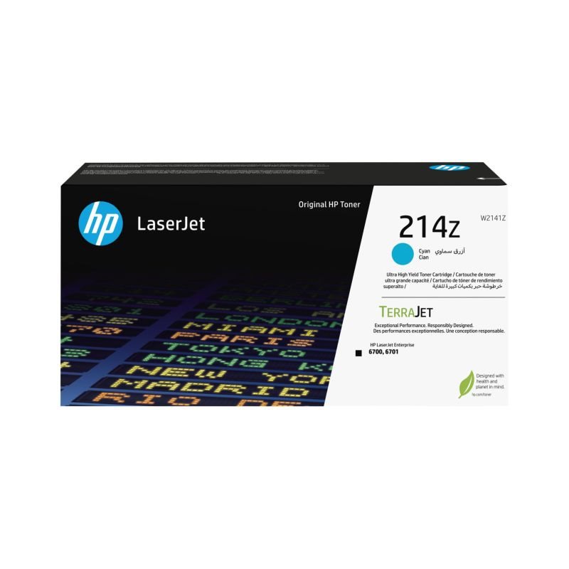 HP 214Z Original Super-HC Toner cyan - W2141Z