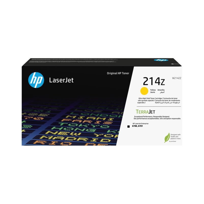 HP 214Z Original Super-HC Toner gelb - W2142Z