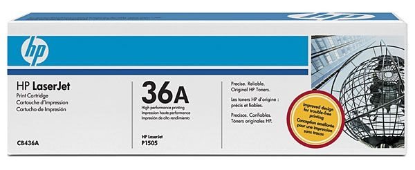 HP 36 A original Toner schwarz - CB436A