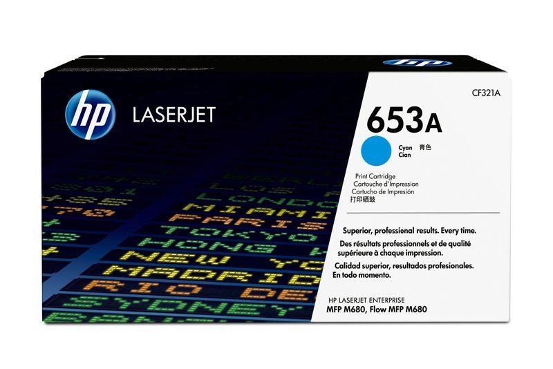 HP 653A original toner cyan - CF321A