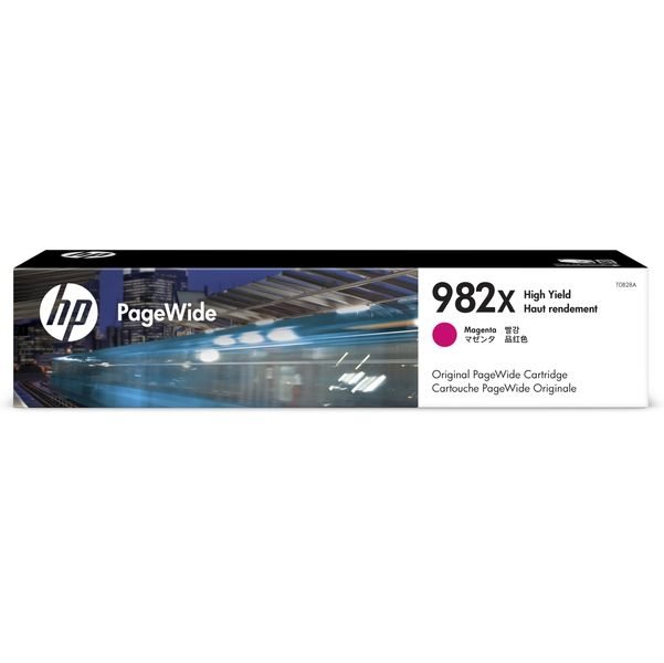 HP 982X original HC PageWide Tinte magenta - T0B28A