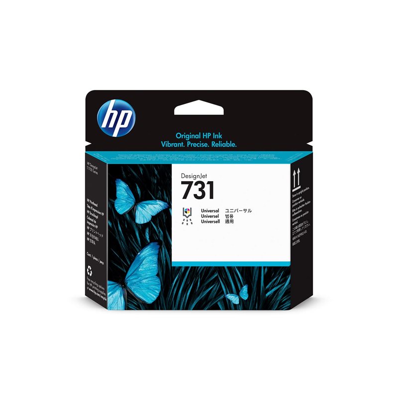 HP - 731 print head multi BK/C/M/Y - P2V27A