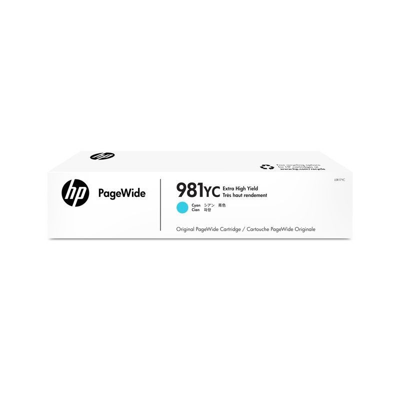 HP Original Extra HC PageWide Tinte cyan