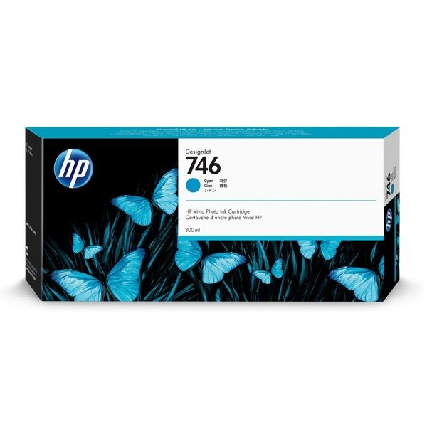 HP original ink cyan - P2V80A