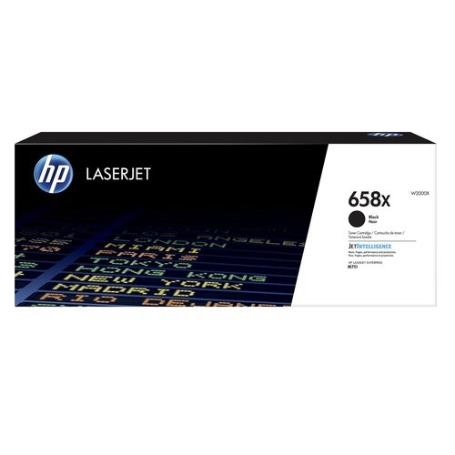 HP original 658X toner black - W2000X