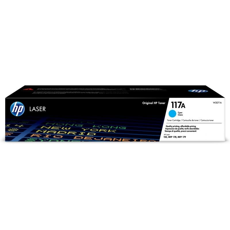 HP Original Toner cyan 117A - W2071A