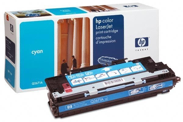 HP Toner Original für Color LaserJet 3500, cyan
