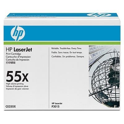 HP Toner schwarz HC für P3015, CE255XC