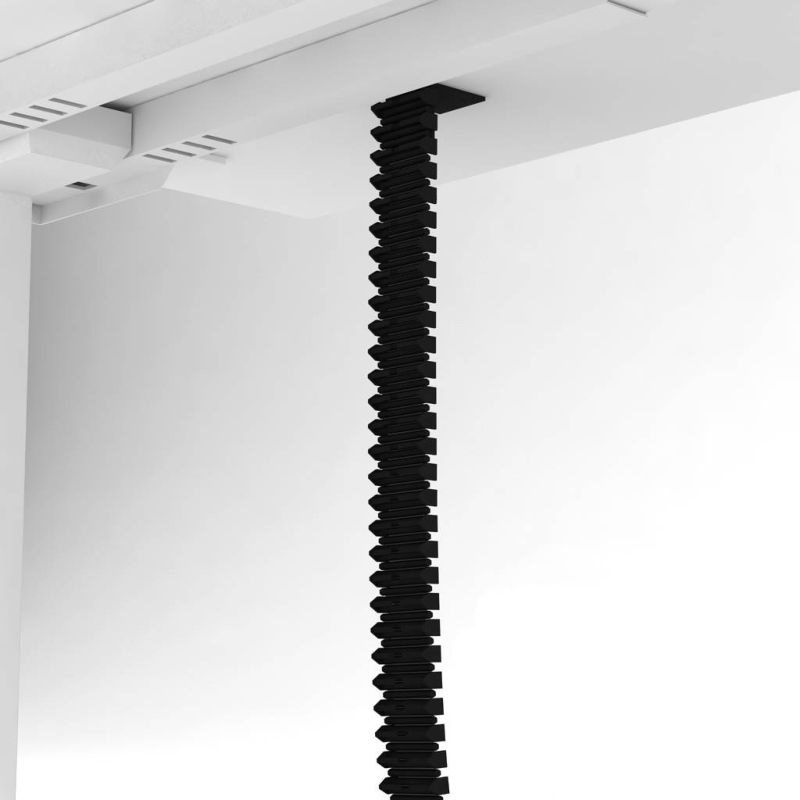 InWerk Schreibtischzubehör Kabelkette für Masterlift und Imperio Lift