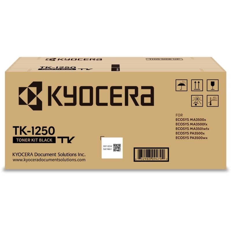 KYOCERA original toner black TK-1250 - 1T0C3H0NL0