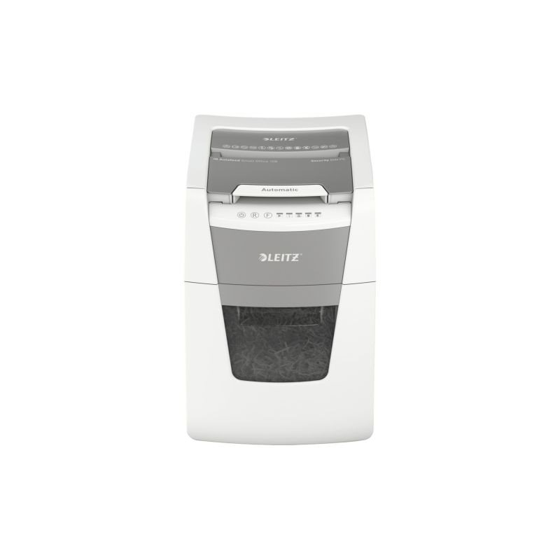 LEITZ IQ Autofeed Aktenvernichter Small Office 100 P-5 100 Blatt