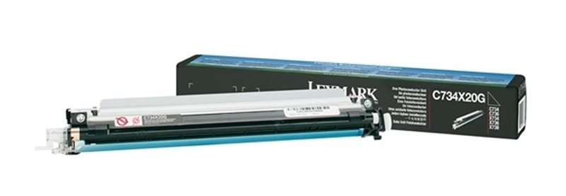 Lexmark drum unit, C734X20G, yellow