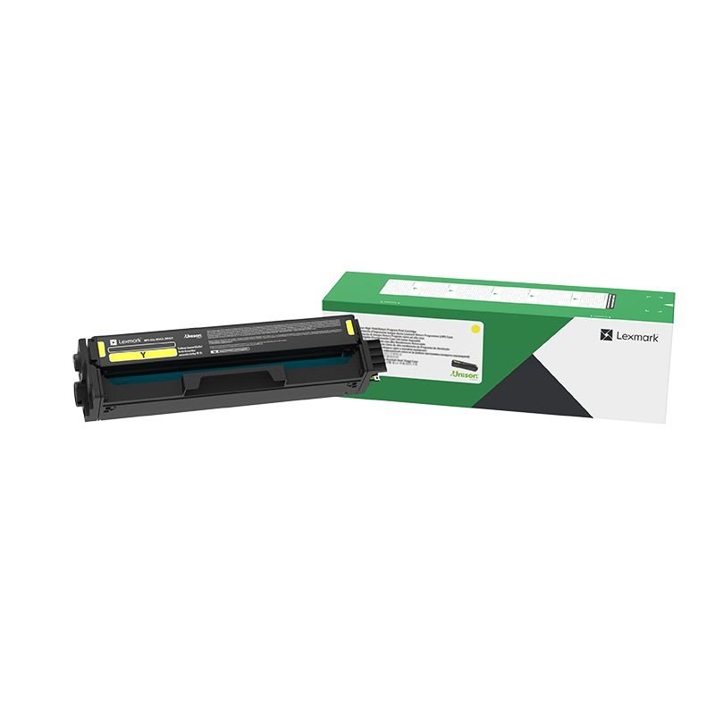 Lexmark Original HC Rückgabe-Toner gelb - C332HY0