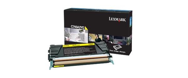 Lexmark Original Toner gelb