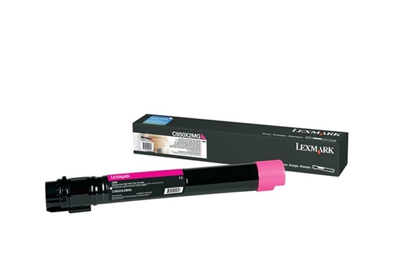 Lexmark Original - Toner magenta -  C950X2MG