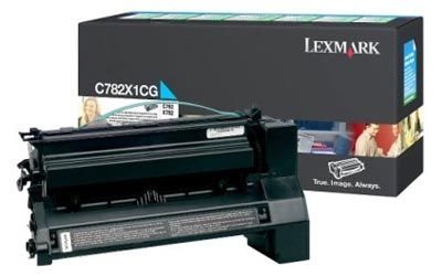 Lexmark Rückgabe-Tonerkassette cyan HC für C782