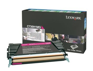 Lexmark Rückgabetonerkassette magenta für C736N