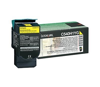 Lexmark Tonerkassette gelb für C540, C540H1YG