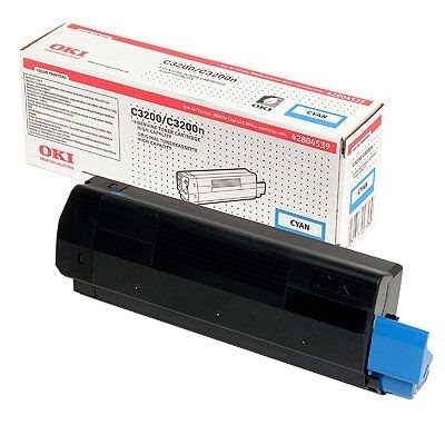 Oki Toner cyan, für Oki C3200